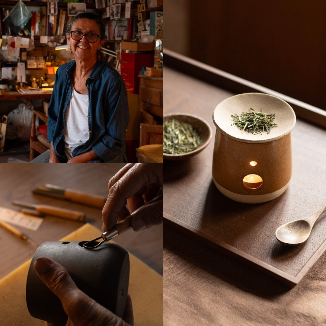 BRÛLEUR À THÉ ARTISANAL - CHAKORO