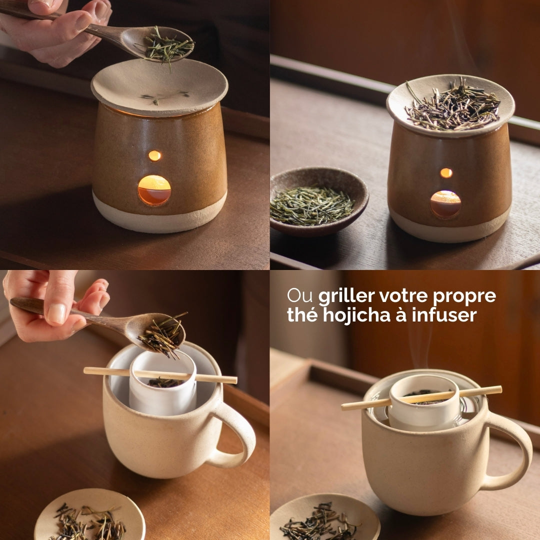 BRÛLEUR À THÉ ARTISANAL - CHAKORO