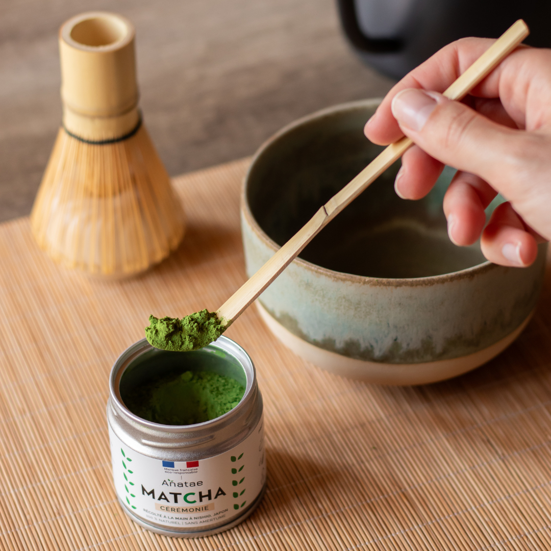 CHASHAKU - CUILLÈRE EN BAMBOU POUR LE THÉ MATCHA