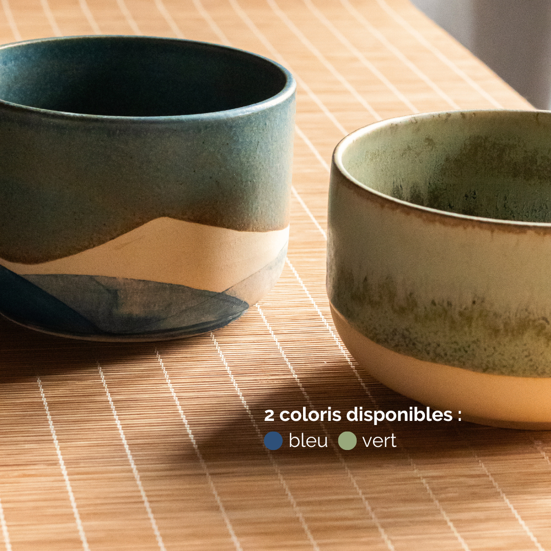 BOL À MATCHA EN GRÈS - CHAWAN