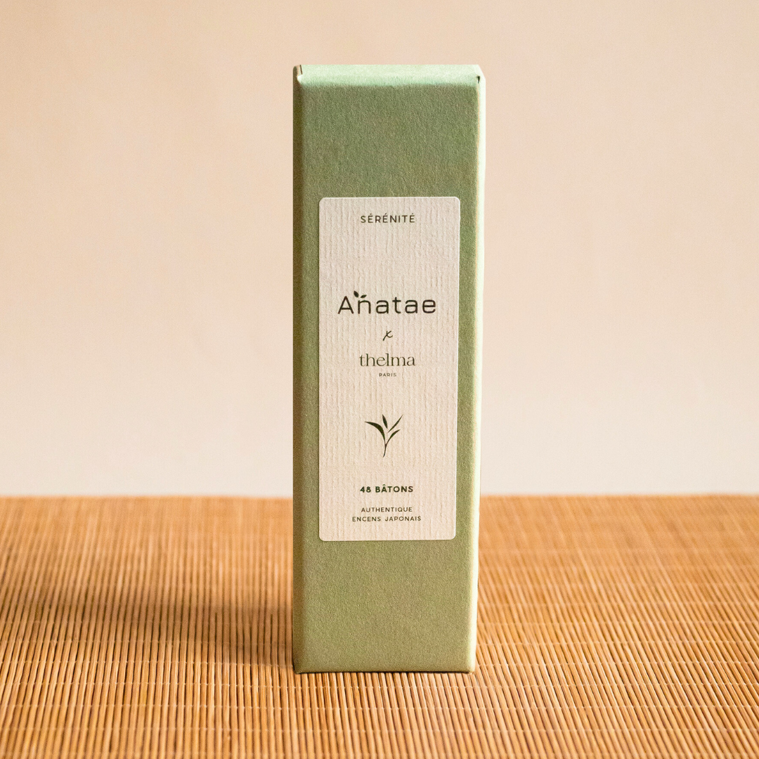 ENCENS JAPONAIS "SÉRÉNITÉ" - BOÎTE DE 48 BÂTONNETS