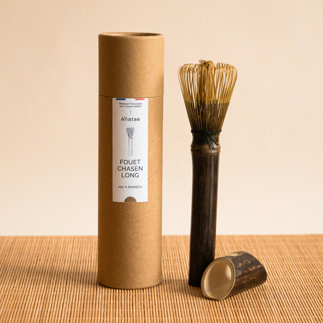 FOUET EN BAMBOU À MANCHE LONG POUR MATCHA - CHASEN