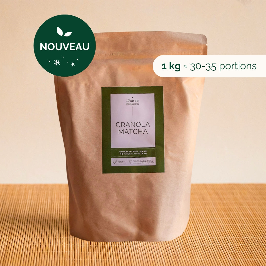 GRANOLA AU MATCHA