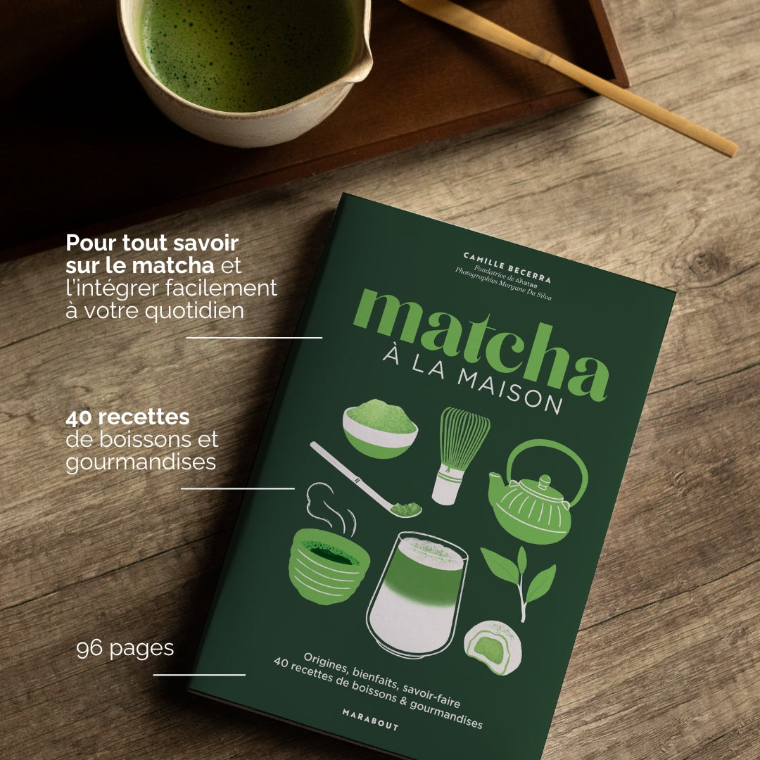 LIVRE MATCHA À LA MAISON - ANATAE / ÉDITIONS MARABOUT
