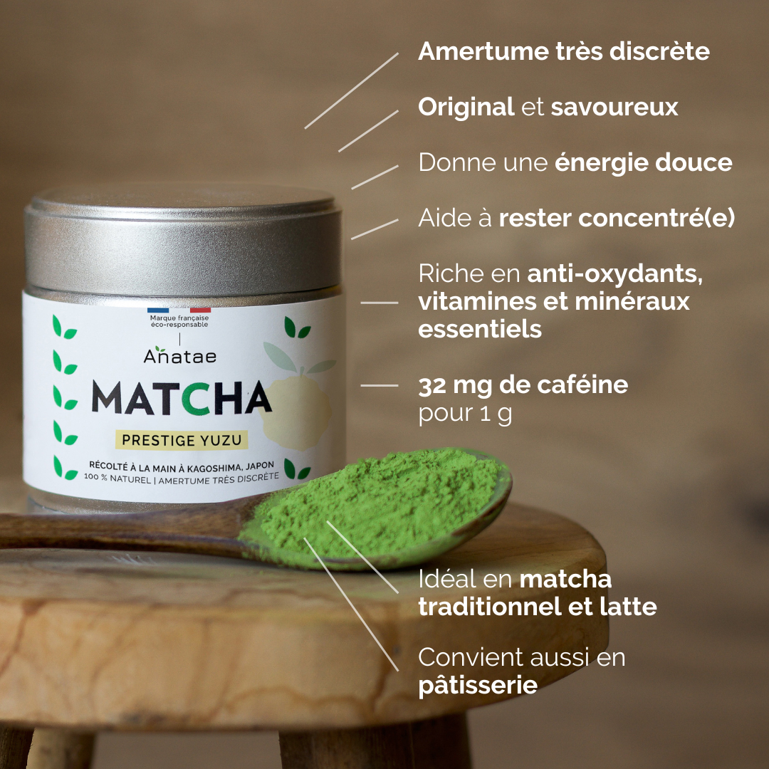 THÉ MATCHA PRESTIGE YUZU BIO