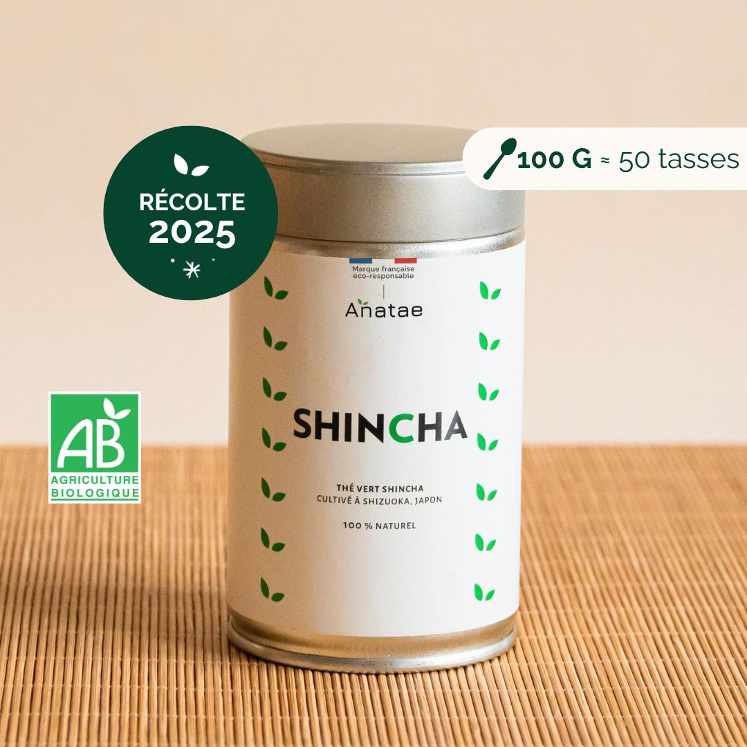THÉ SHINCHA BIO (SENCHA DE PREMIÈRE RÉCOLTE)