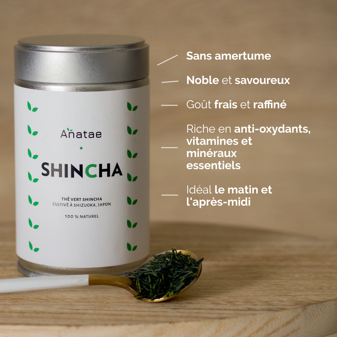THÉ SHINCHA BIO (SENCHA DE PREMIÈRE RÉCOLTE)